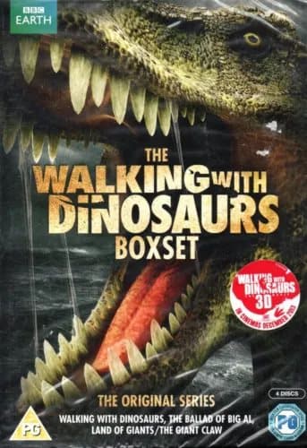 WALKING WITH DINOSAURS BOXSET - 4-Disc DVD Boxset Region 2 (Brand New)