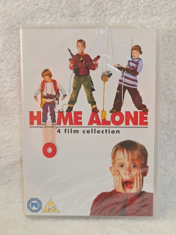 Home Alone 1-4 Collection (Box Set) (DVD, 2008) - AGE Region 2 (Brand New)