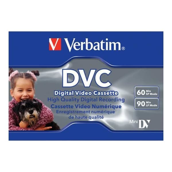 VERBATIM - 47650 - MINI DV - ENKEL PK - 60 MN