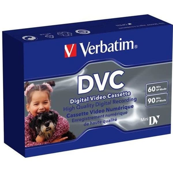 VERBATIM - 47650 - MINI DV - ENKEL PK - 60 MN