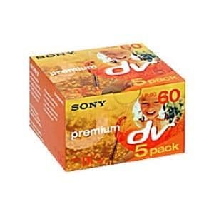 Kassett MiniDV Sony DVM 60 Premium/10 - 60 min - Exceptionell bild- och ljudåtergivning