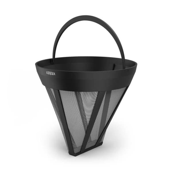 Permanent kaffefilter - XAVAX - Storlek 4 - Ekologiskt - Universal - Återanvändbar