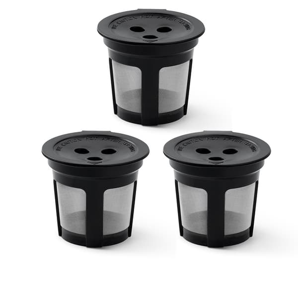 INF 3-Pack gjenbrukbart K Cups kaffefilter for Ninja Dual Brew Pro CFP301 CFP201