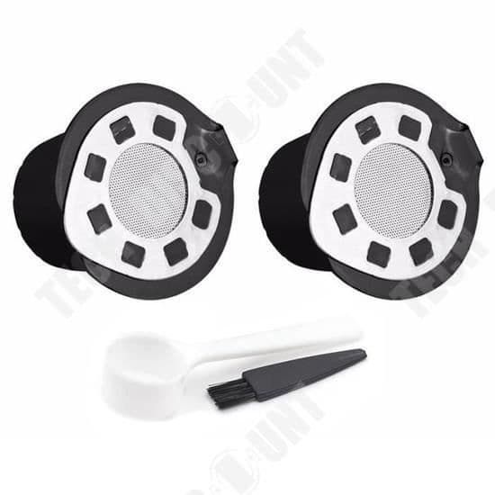 TD® påfyllningsbar/återanvändbar kapsel för rostfri nätkaffemaskin/lock Refill kaffekapselkorg