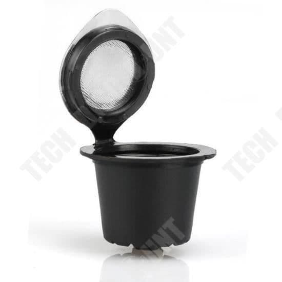 TD® påfyllningsbar/återanvändbar kapsel för rostfri nätkaffemaskin/lock Refill kaffekapselkorg