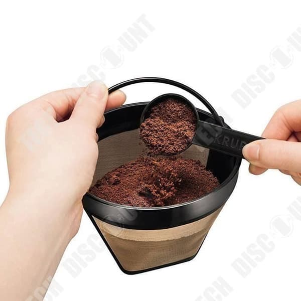 TD® Kaffe Permanent Filter Återanvändbart Tvättbart Cone Maskiner Bryggare Återanvändbart Miljövänlig Enkel Tvätt Miljövänlig