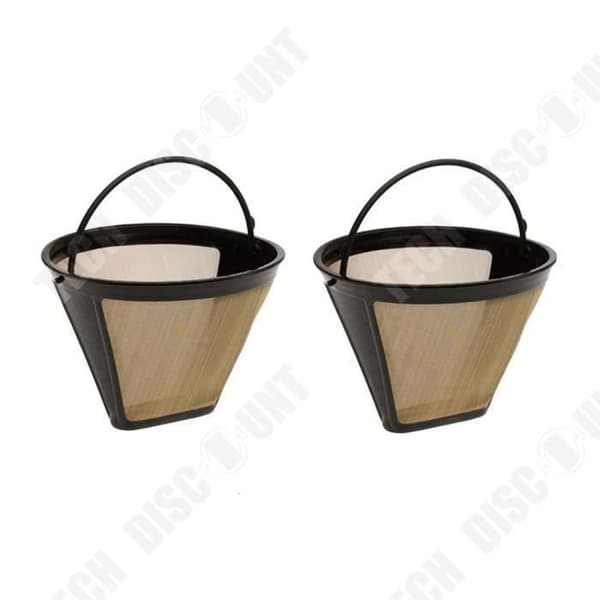 TD® Kaffe Permanent Filter Återanvändbart Tvättbart Cone Maskiner Bryggare Återanvändbart Miljövänlig Enkel Tvätt Miljövänlig