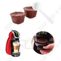Miniatyrbild 2 av 4: TD® 4 delar återanvändbara kaffekapselfilter Kompatibla Espresso Dolce Gusto Nescafé / Brun