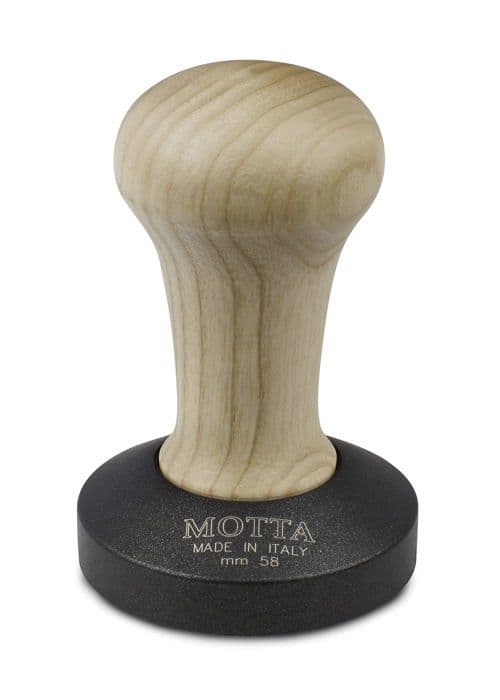 Permanent kaffefilter - Återanvändbart kaffefilter Motta - 0507010147 - Anti-häftande tamp - Svart bas 58mm