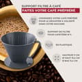 Miniatyrbild 3 av 6: Universell kaffefilterhållare Fackelmann