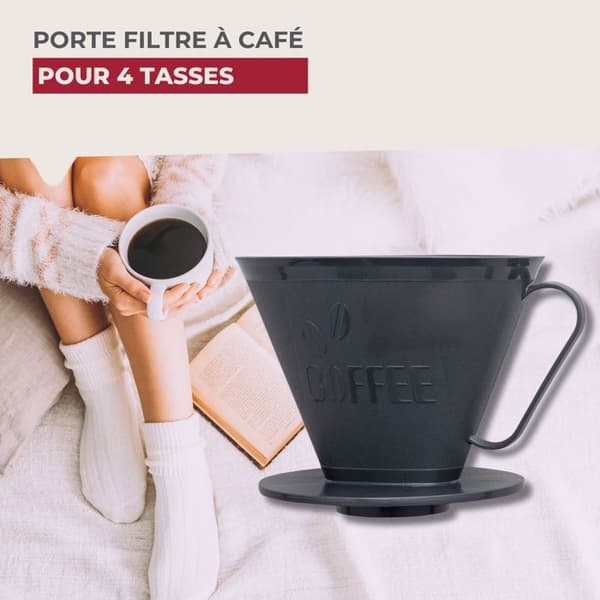 Universell kaffefilterhållare Fackelmann