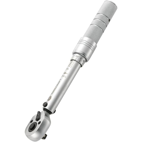 6,3 mm (1/4) mini-vridmomentnyckel 1 – 6 Nm (i steg om 0,05 Nm),Längd 210 mm,TOOLCRAFT,819161