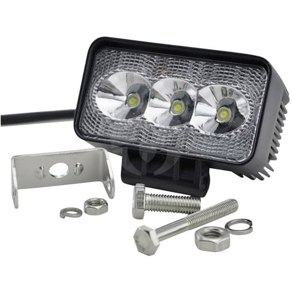 SecoRüt Arbetsbelysning 12 V, 24 V 9 W 95309 Närfältsbelysning (B x H x D) 66 x 66 x 66 mm 500 lm 6000 K