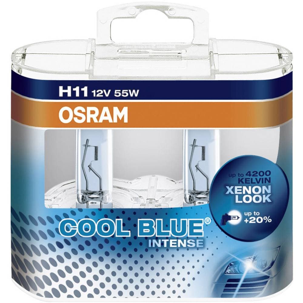 Osram Auto 64211CBI-HCB Halogenlampa Cool Blue Intense H11 55 W 12 V