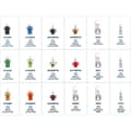 Miniatyrbild 2 av 2: Reservlampsats OSRAM Standard Coffret d'assortiment MINIWATT 12 V 12 V 1 set