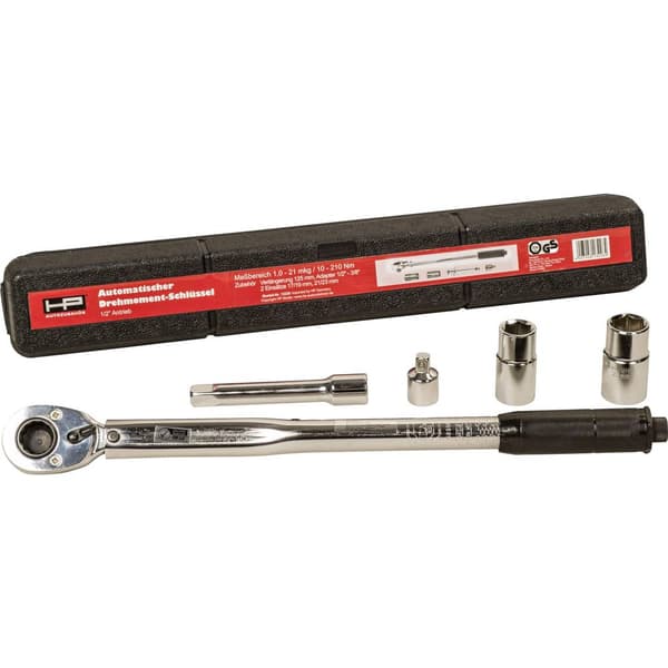 HP Autozubehör 13228 Momentnyckel Med spärrhandtag 1/2 (12.5 mm) 40 - 210 Nm