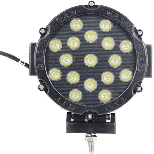 SecoRüt 92265 W057351 Fjärrstrålkastare, Extraljus LED (Ø x D) 180 mm x 88 mm Svart
