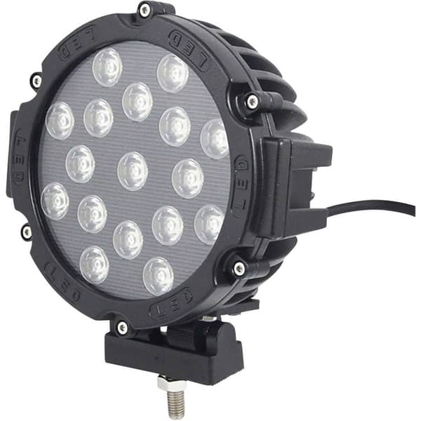 SecoRüt 92265 W057351 Fjärrstrålkastare, Extraljus LED (Ø x D) 180 mm x 88 mm Svart
