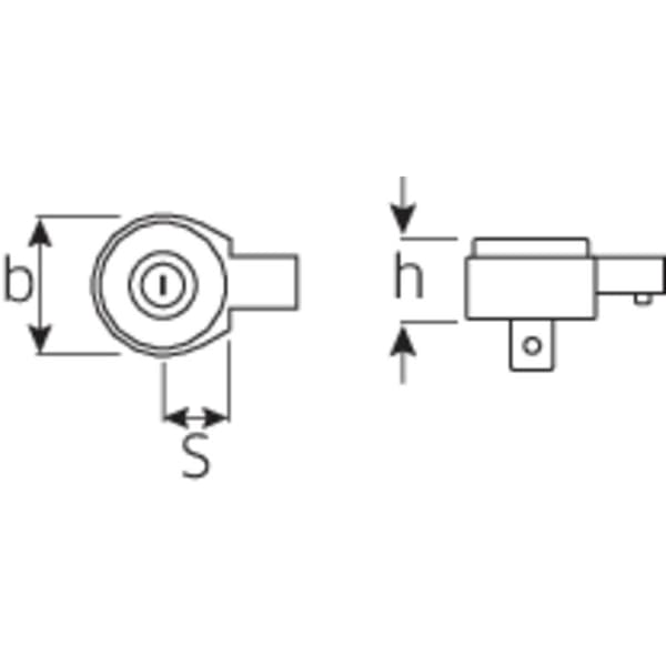 Stahlwille 735/5 58250005 Insticksspärr 3/8 (10 mm)