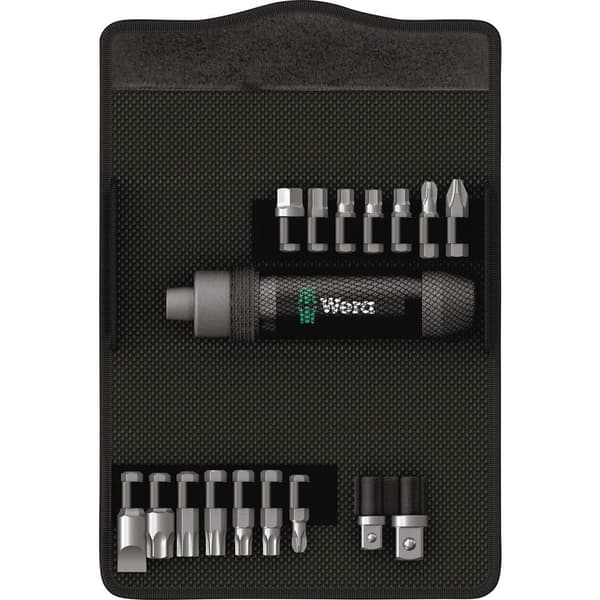 Wera 05072017001 Slagskruvmejselsats 17-delars.