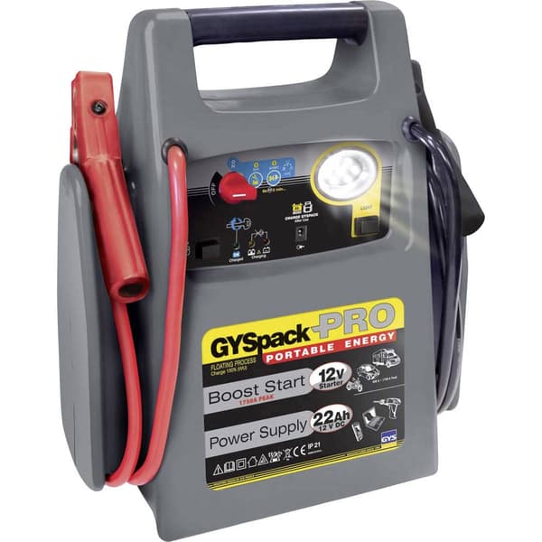GYS Starthjälpsystem PACK PRO 026155 Startström (12 V): 600 A
