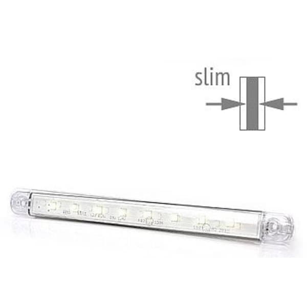 WAS LED-innerbelysning 728 LW10 LED 12 V (B x H x D) 238 x 25 x 10.4 mm
