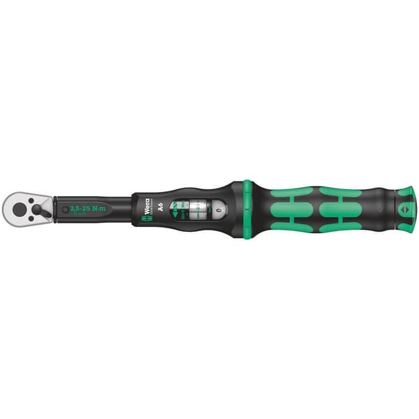 Wera Click-Torque A 6 05075605001 Momentnyckel Med spärrhandtag 1/4 (6.3 mm) 2.5 - 25 Nm