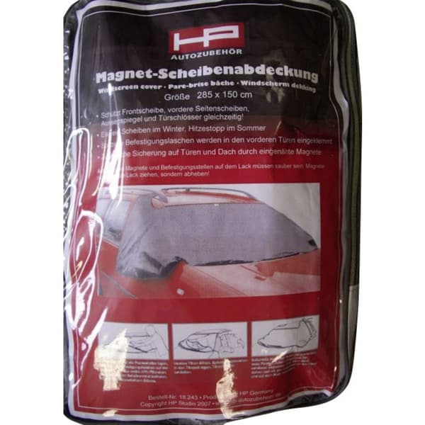 HP Autozubehör Snöskydd Front- & sidofönsterskydd, Stöldskydd (B x H) 285 cm x 97 cm Personbil, Husbil, Skåpbil, SUV Si
