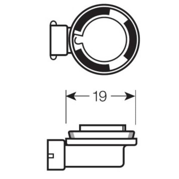Halogenlampa OSRAM 12 V Original Line H11 1 st