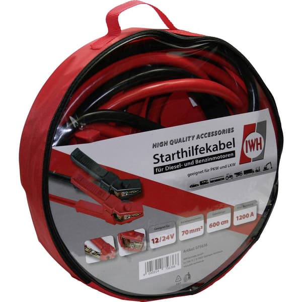 IWH 075636 Startkabel 70.0 mm² Aluminium 6.00 m