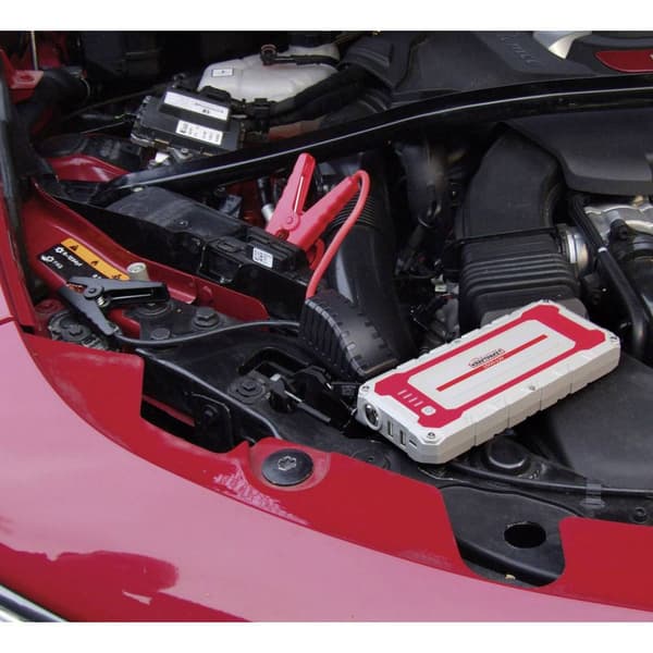 Dino KRAFTPAKET Starthjälpsystem 12V 1500A 62.9Wh 136150 Startström (12 V): 500 A Arbetsljus, Elektronikskydd, Indikato