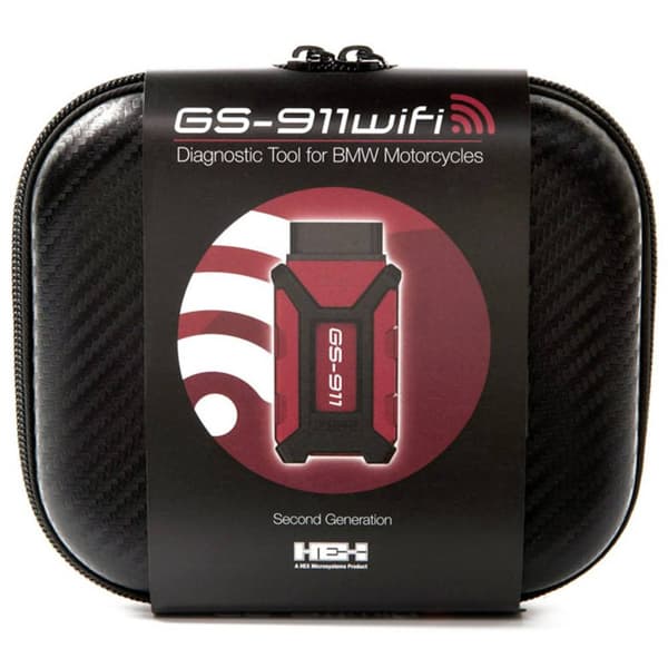 HEX GS-911 WiFi Hobby Diagnosverktyg för motorcykel OBD2 Passar till följande märken: BMW (Motorrad) 10 fordon