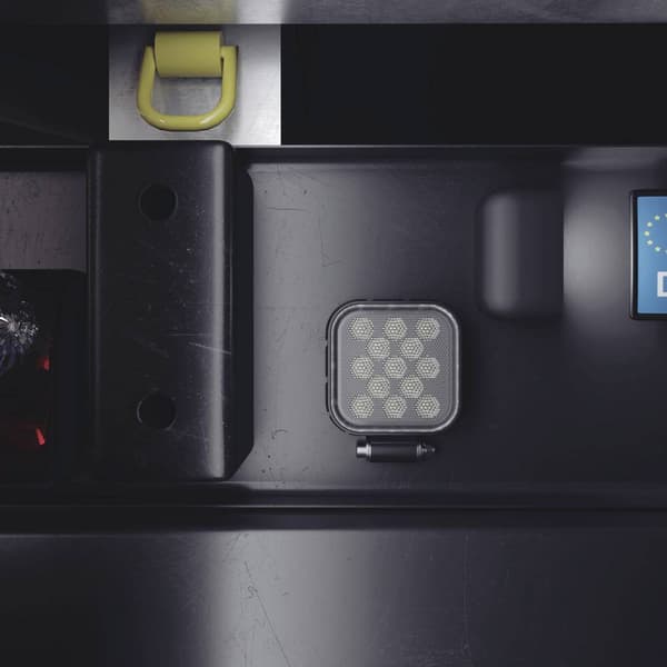 OSRAM Bakljus 12 V, 24 V LEDriving Reversing VX 120S-WD, quadratischer LED Rückfahrscheinwerfer LEDDL109-WD Långtgående