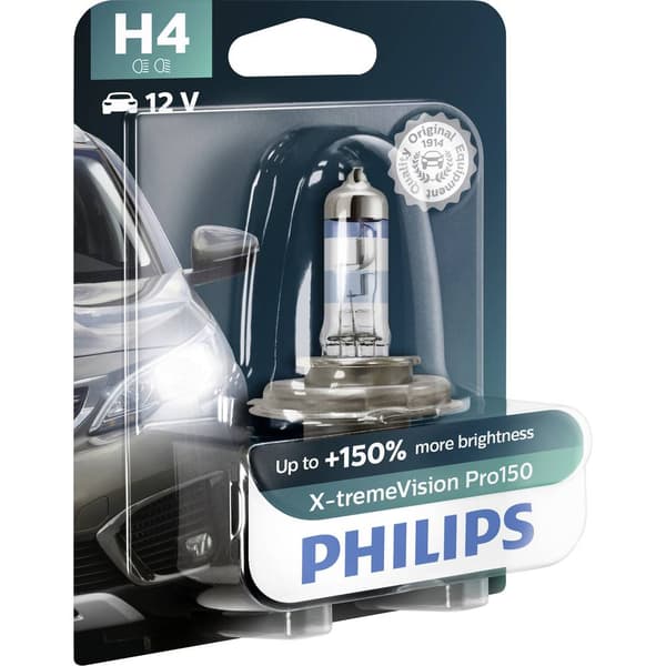 Philips Automotive 12342XVPB1 Halogenlampa X-tremeVision H4 60/55 W 12 V