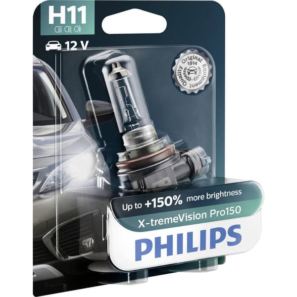 Philips Automotive 12362XVPB1 Halogenlampa X-tremeVision H11 55 W 12 V
