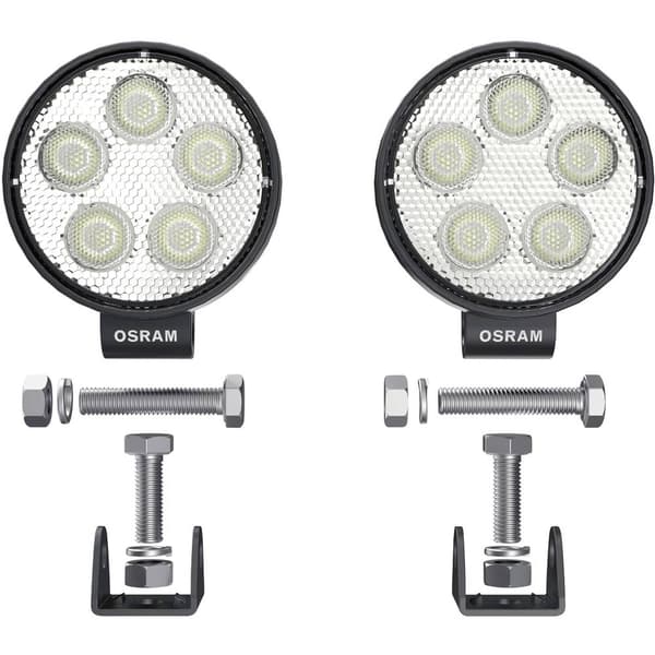 OSRAM Arbetsbelysning 12 V, 24 V LEDriving® ROUND VX70-SP LEDWL102-SP Bred strålkastare (L x B x H) 93 x 30 x 75 mm 550