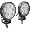 Miniatyrbild 1 av 4: OSRAM Arbetsbelysning 12 V, 24 V LEDriving® ROUND VX70-SP LEDWL102-SP Bred strålkastare (L x B x H) 93 x 30 x 75 mm 550