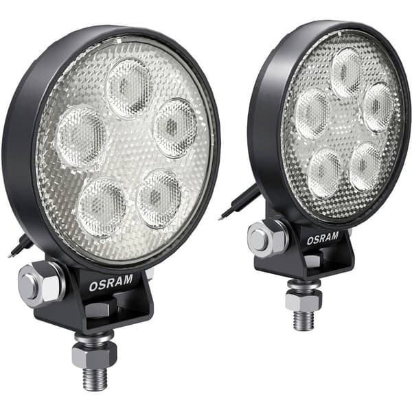 OSRAM Arbetsbelysning 12 V, 24 V LEDriving® ROUND VX70-SP LEDWL102-SP Bred strålkastare (L x B x H) 93 x 30 x 75 mm 550