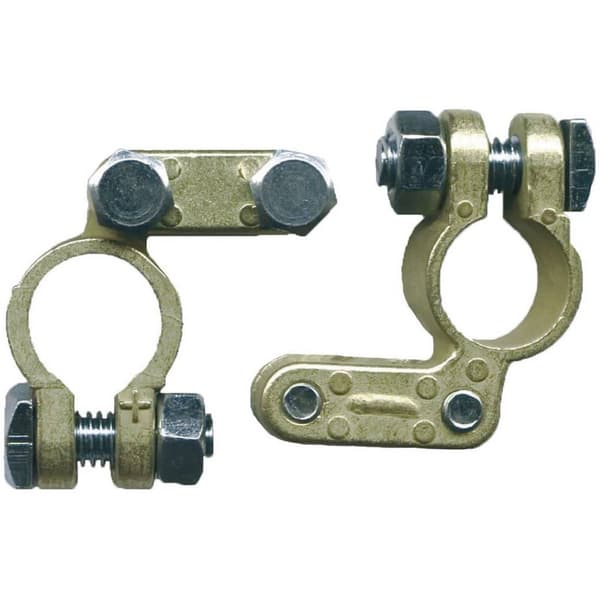 IWH 019027 Batteriklämma Pluspol, Minuspol 1 par