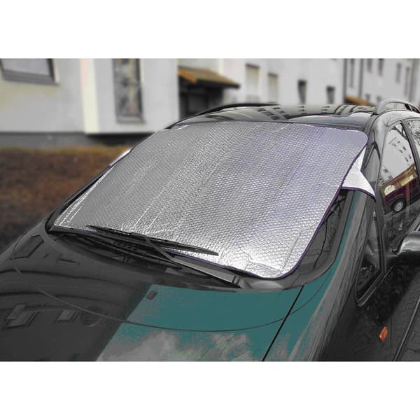 IWH Snöskydd aluminiumbelagd, Stöldskydd (B x H) 1800 mm x 850 mm Lastbil, SUV, Skåpbil, Buss Silver