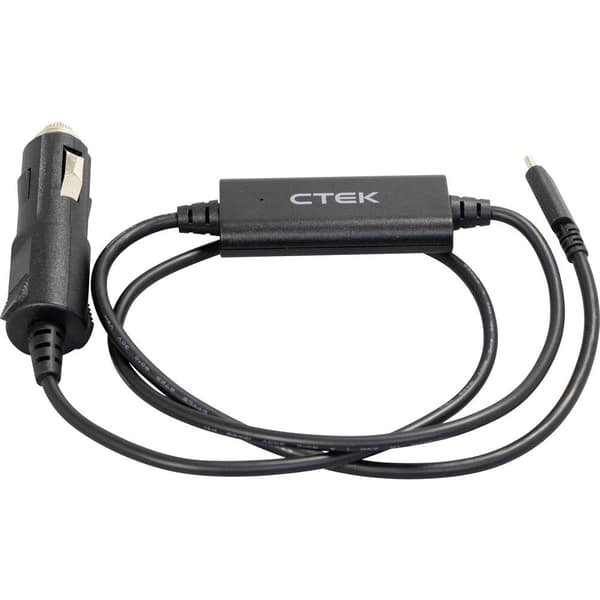 CTEK 40-464 USB-C® laddningskabel Cigarettändare (21 mm Inner-Ø) CS FREE USB-C Ladekabel, 12V Anschluß