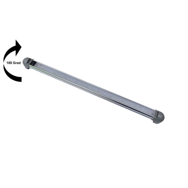 IWH LED-innerbelysning 19301  LED 12 V (L x B x H) 340 x 33 x 35 mm Svängbar