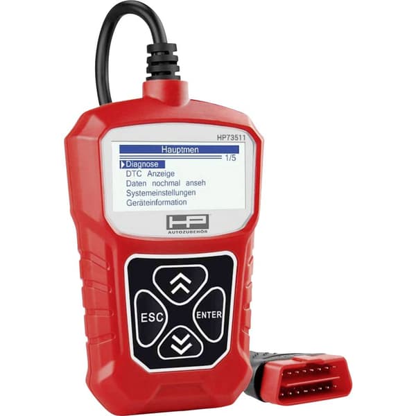 HP Autozubehör OBD II Diagnosegerät OBD II Diagnosverktyg 75311 Passar till följande märken: Universal oinskränkt