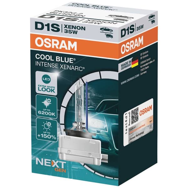 OSRAM 66140CBN Xenonlampa Xenarc Cool Blue D1S 35 W 85 V