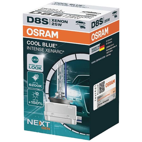 OSRAM 66548CBN Xenonlampa Xenarc Cool Blue D8S 35 W 42 V