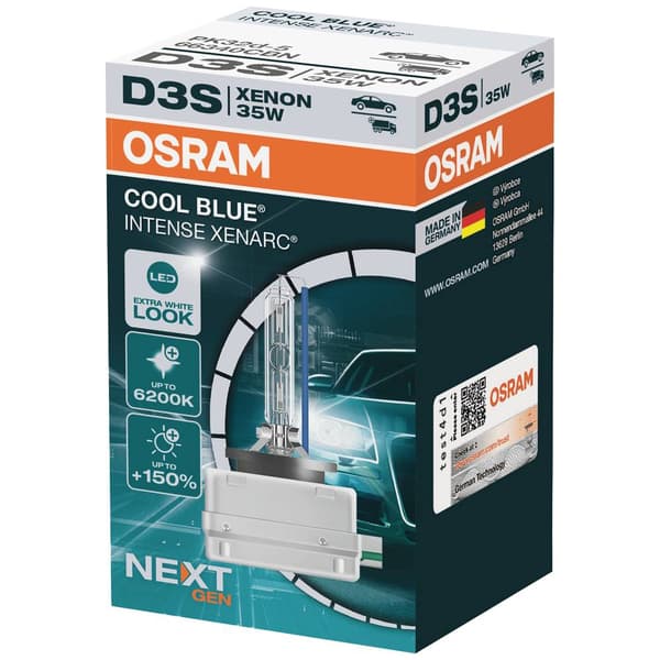 OSRAM 66340CBN Xenonlampa Xenarc Cool Blue D3S 35 W 42 V