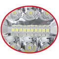 Miniatyrbild 3 av 4: Berger & Schröter Arbetsbelysning 10 V, 12 V, 24 V, 30 V LED Arbeitsscheinwerfer 120 W, 12000 Lumen KS81120Combo Närfäl