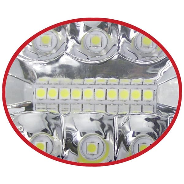 Berger & Schröter Arbetsbelysning 10 V, 12 V, 24 V, 30 V LED Arbeitsscheinwerfer 120 W, 12000 Lumen KS81120Combo Närfäl