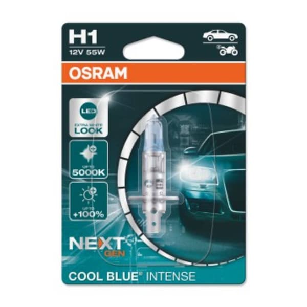OSRAM 64150CBN-01B Halogenlampa Cool Blue Intense H1 55 W 12 V