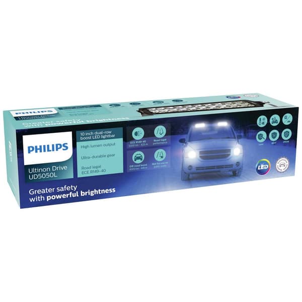 Philips Automotive UD5050LX1 Ultinon Drive 5050L Arbetsbelysning, Fjärrstrålkastare, Komplett strålkastare, Extraljus,